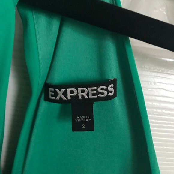 Green Express keyhole dress. - Picture 3 of 4